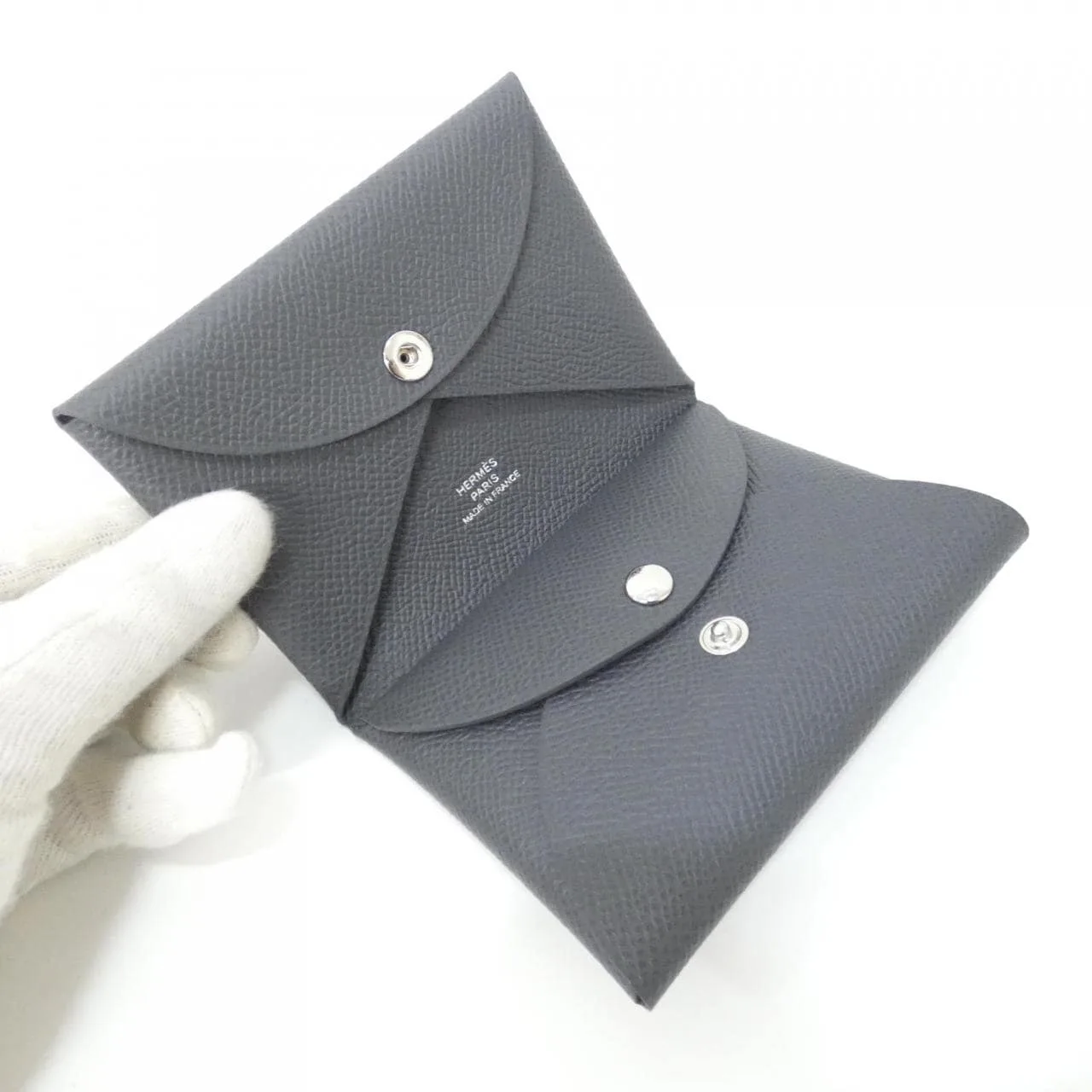 HERMES 083035CK Coin Case Epsom Epsom Leather Unused - Thumbnail 2