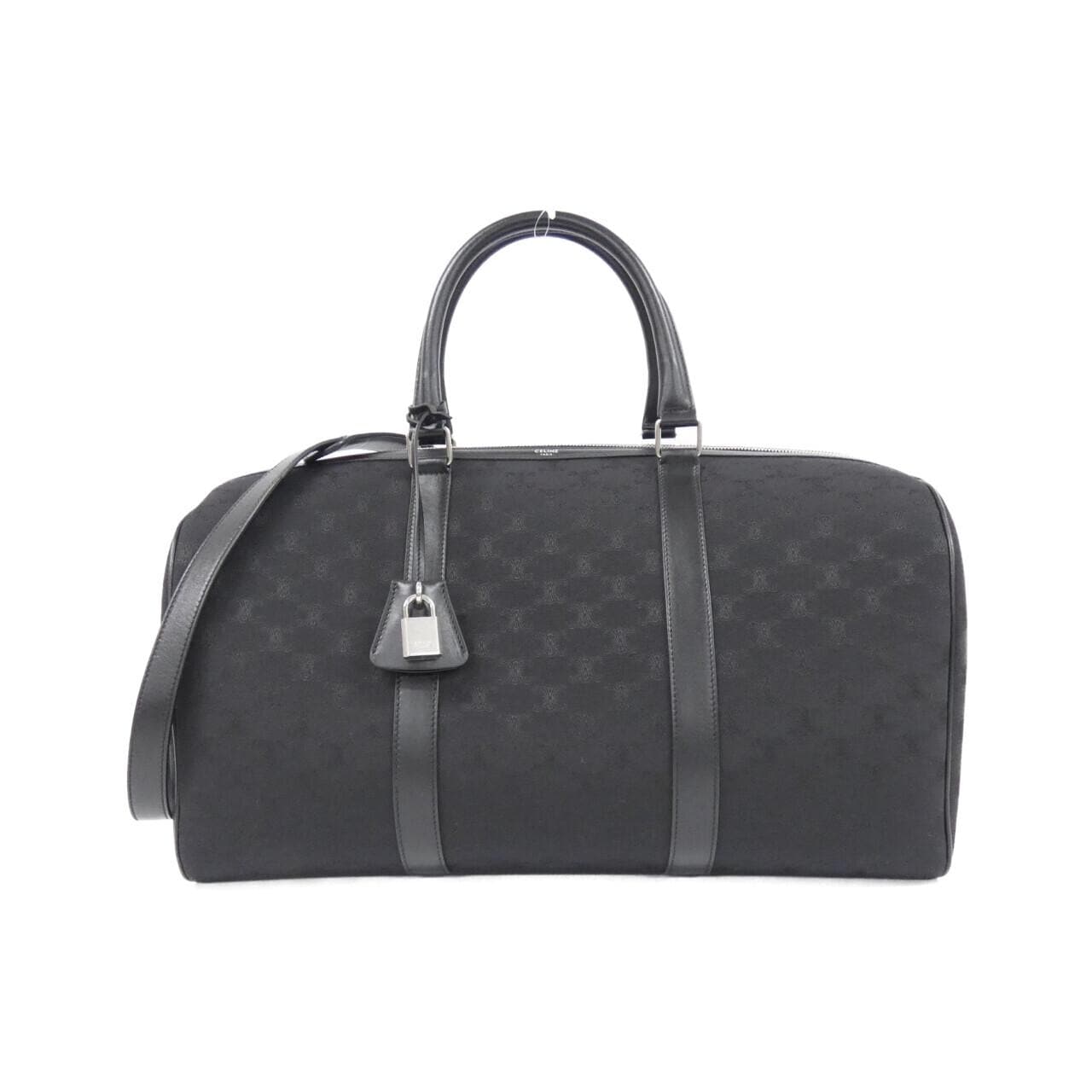 CELINE 190662CE8 Boston Bag Canvas Black