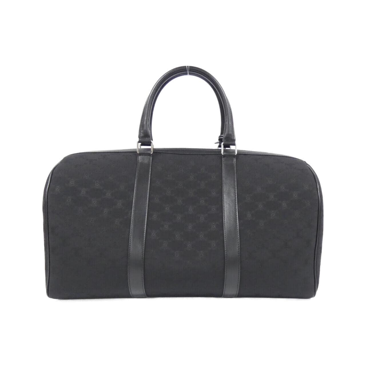 CELINE 190662CE8 Boston Bag Canvas Black Canvas - Thumbnail 2