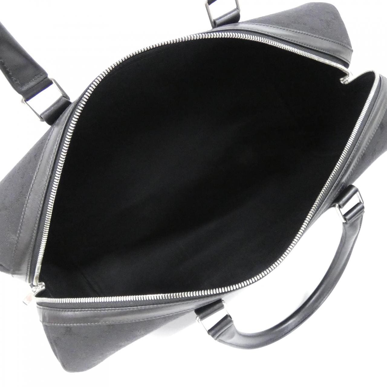 CELINE 190662CE8 Boston Bag Canvas Black Canvas - Thumbnail 6