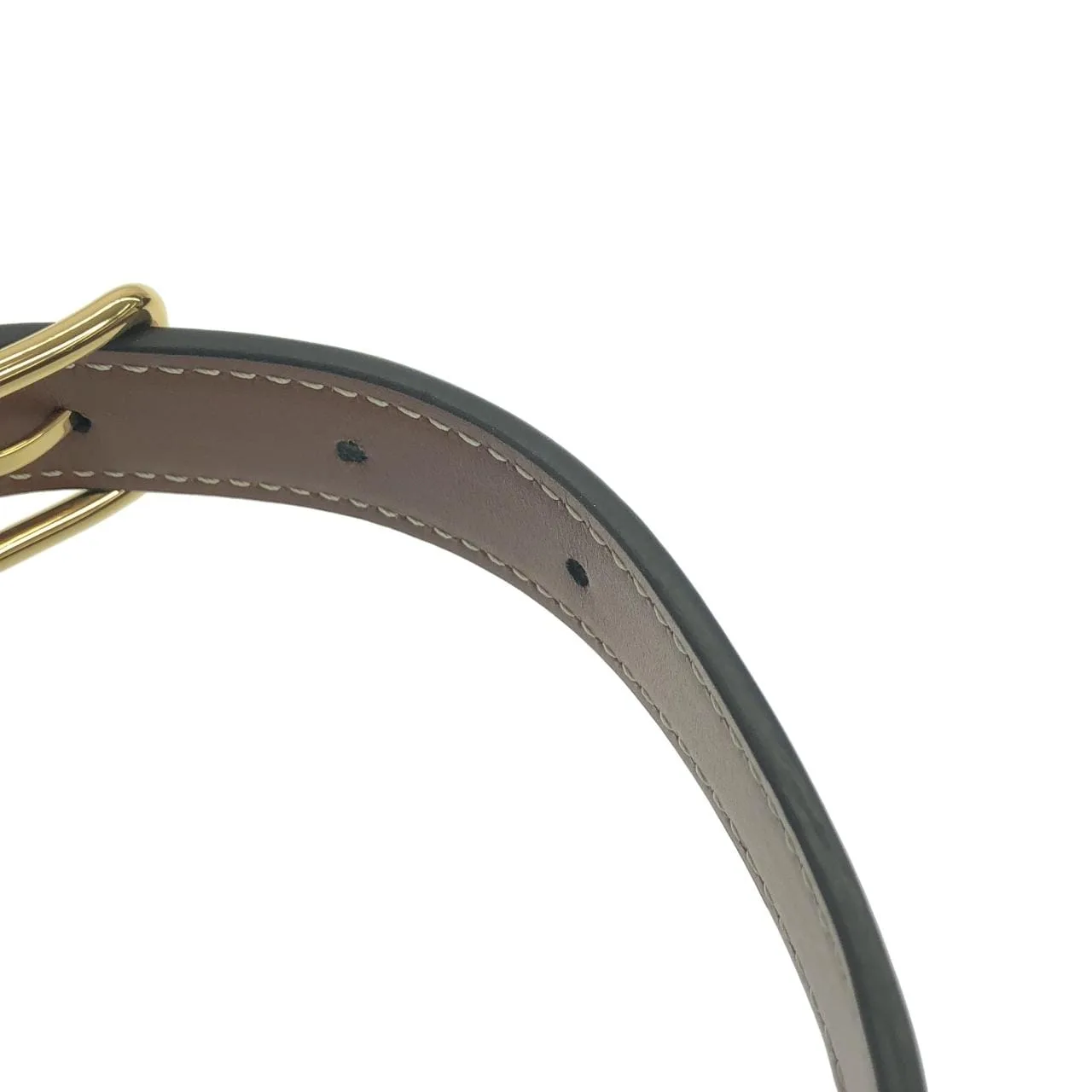 CELINE 120722FQM Shoulder Canvas 黑色 帆布 中古品A - 縮圖 5