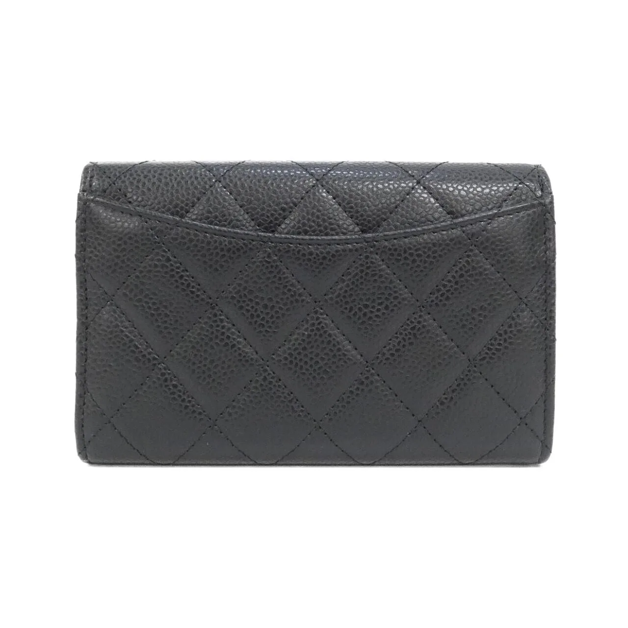 CHANEL Timeless Classic AP0232 Wallet Grained Calfskin Black Grained Calfskin Rank A - Thumbnail 2