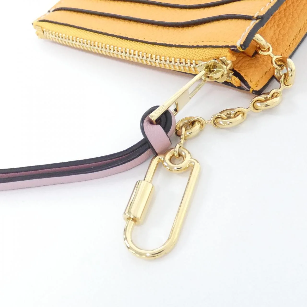 LOEWE C821B35X01 Coin Case 黑色 中古品A - 縮圖 3