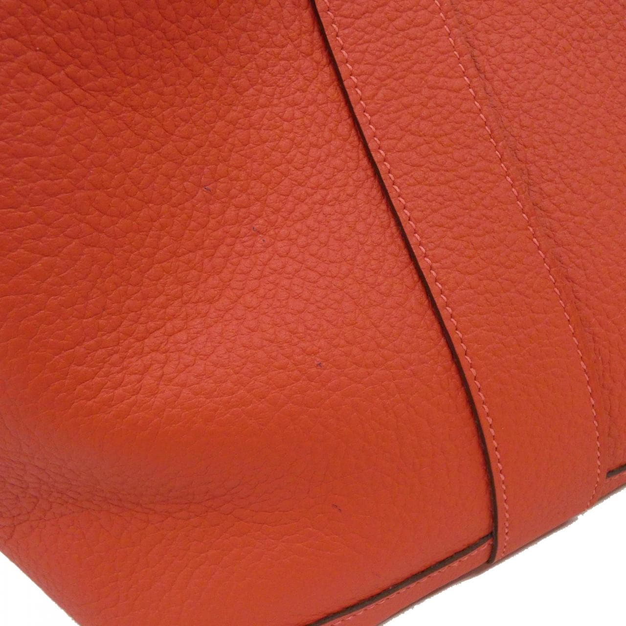 HERMES Garden Party HERMÈS 064423CK Bag Rouge Rank A - Thumbnail 4