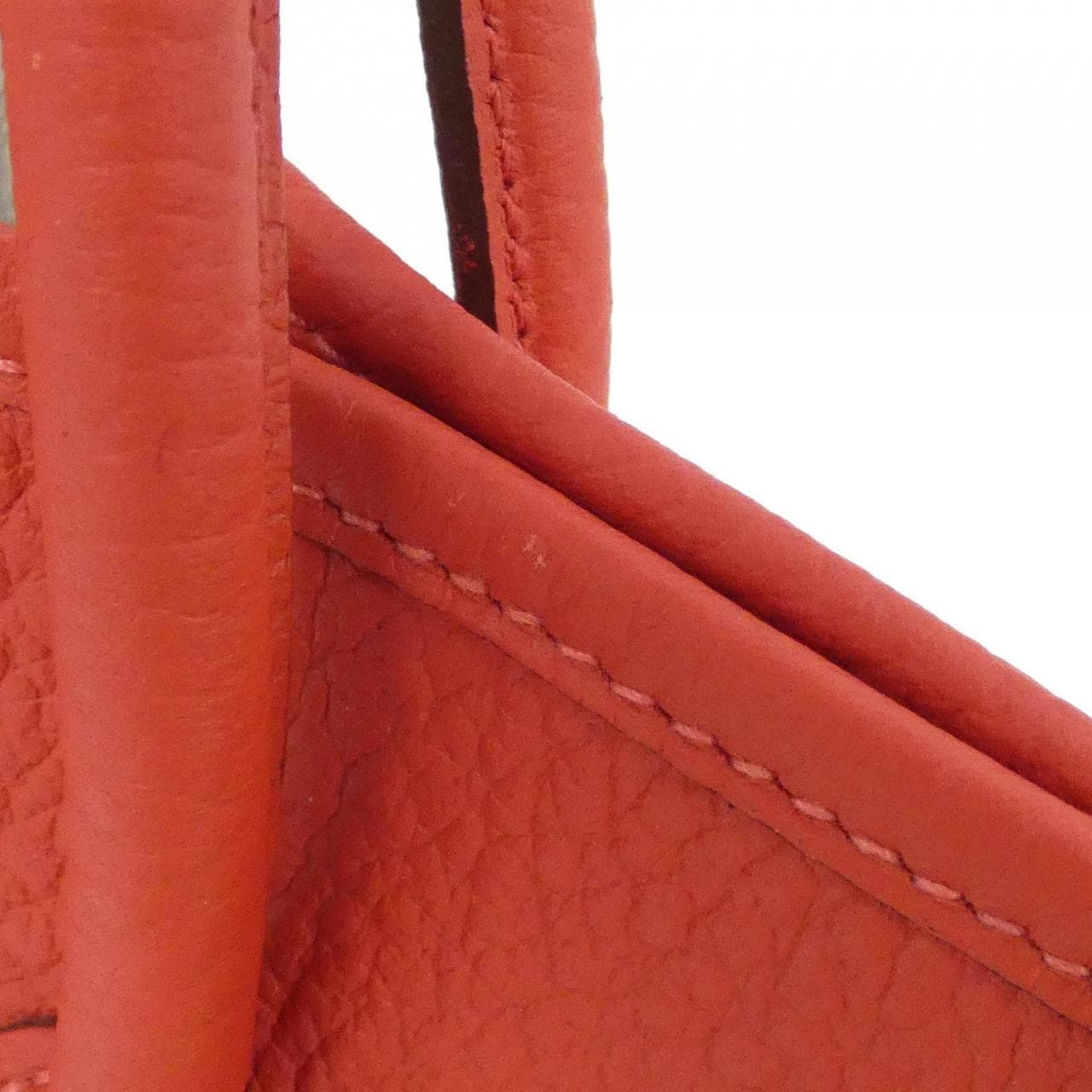 HERMES Garden Party HERMÈS 064423CK Bag Rouge Rank A - Thumbnail 5
