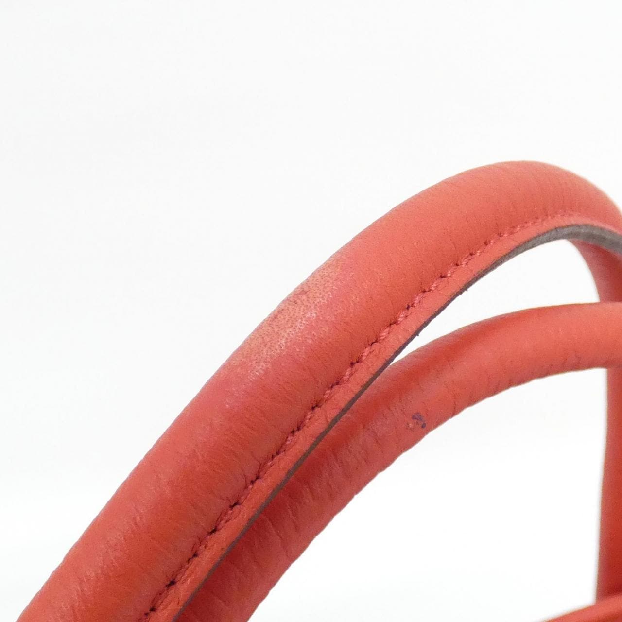 HERMES Garden Party HERMÈS 064423CK Bag Rouge Rank A - Thumbnail 6