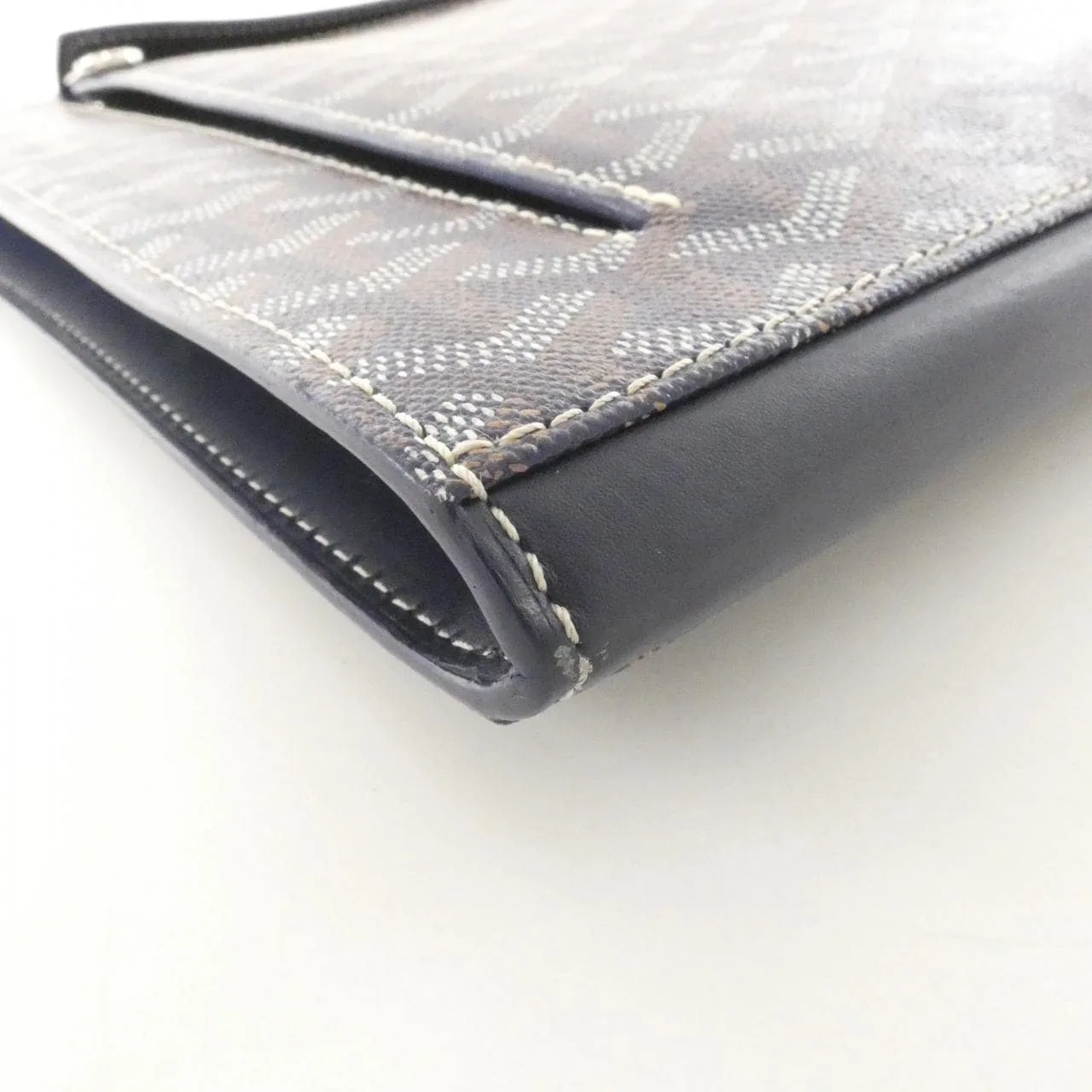 GOYARD ABU SORBONNE Handbag Canvas 黑色 帆布 中古品A - 縮圖 3