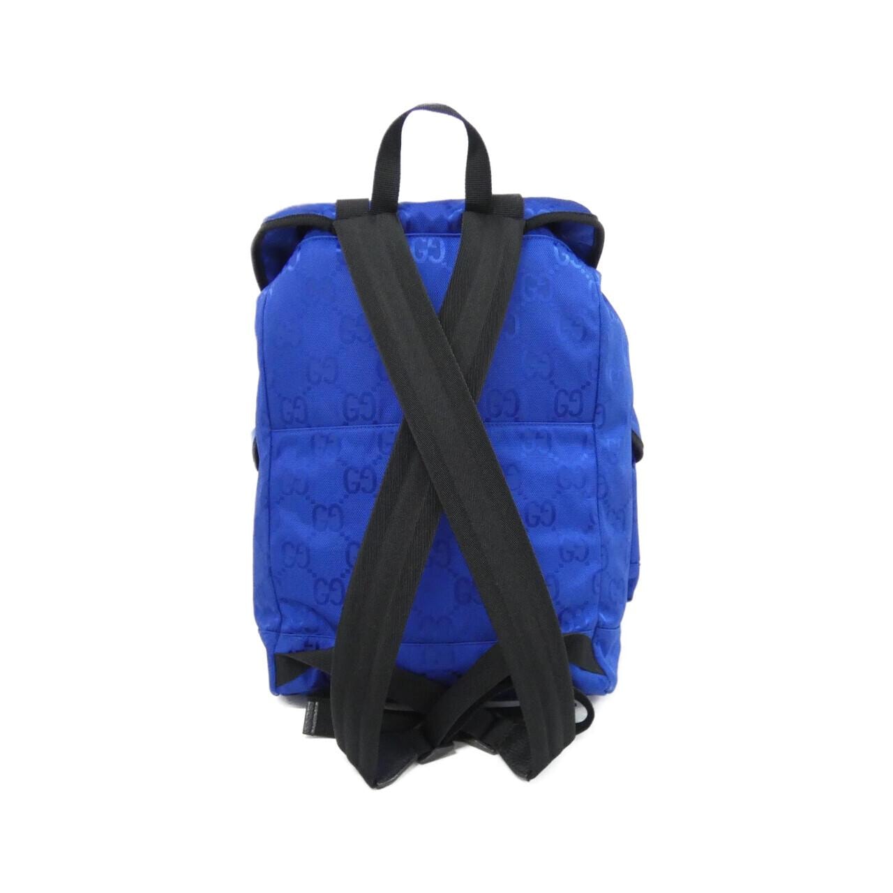 GUCCI 626160 H9HFN Backpack Nylon 黑色 尼龍 中古品A - 縮圖 2