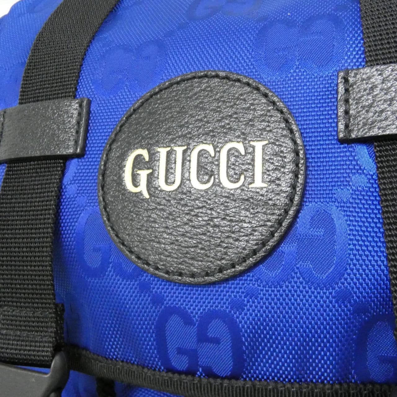 GUCCI 626160 H9HFN Backpack Nylon 黑色 尼龍 中古品A - 縮圖 4