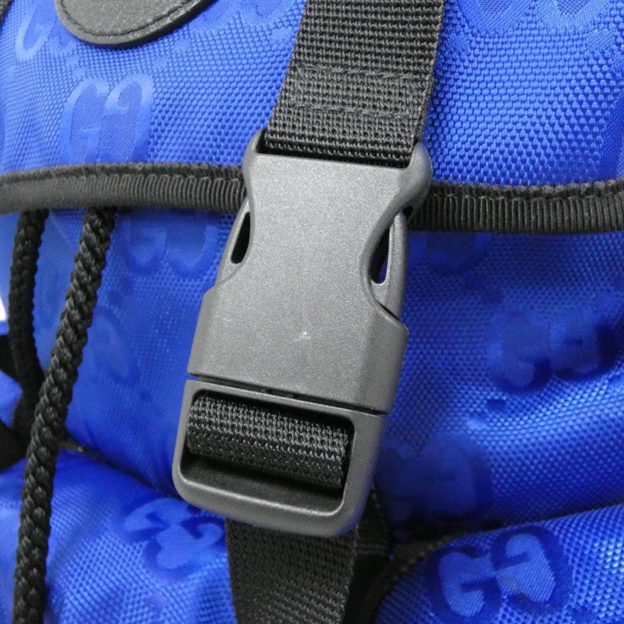 GUCCI 626160 H9HFN Backpack Nylon 黑色 尼龍 中古品A - 縮圖 5