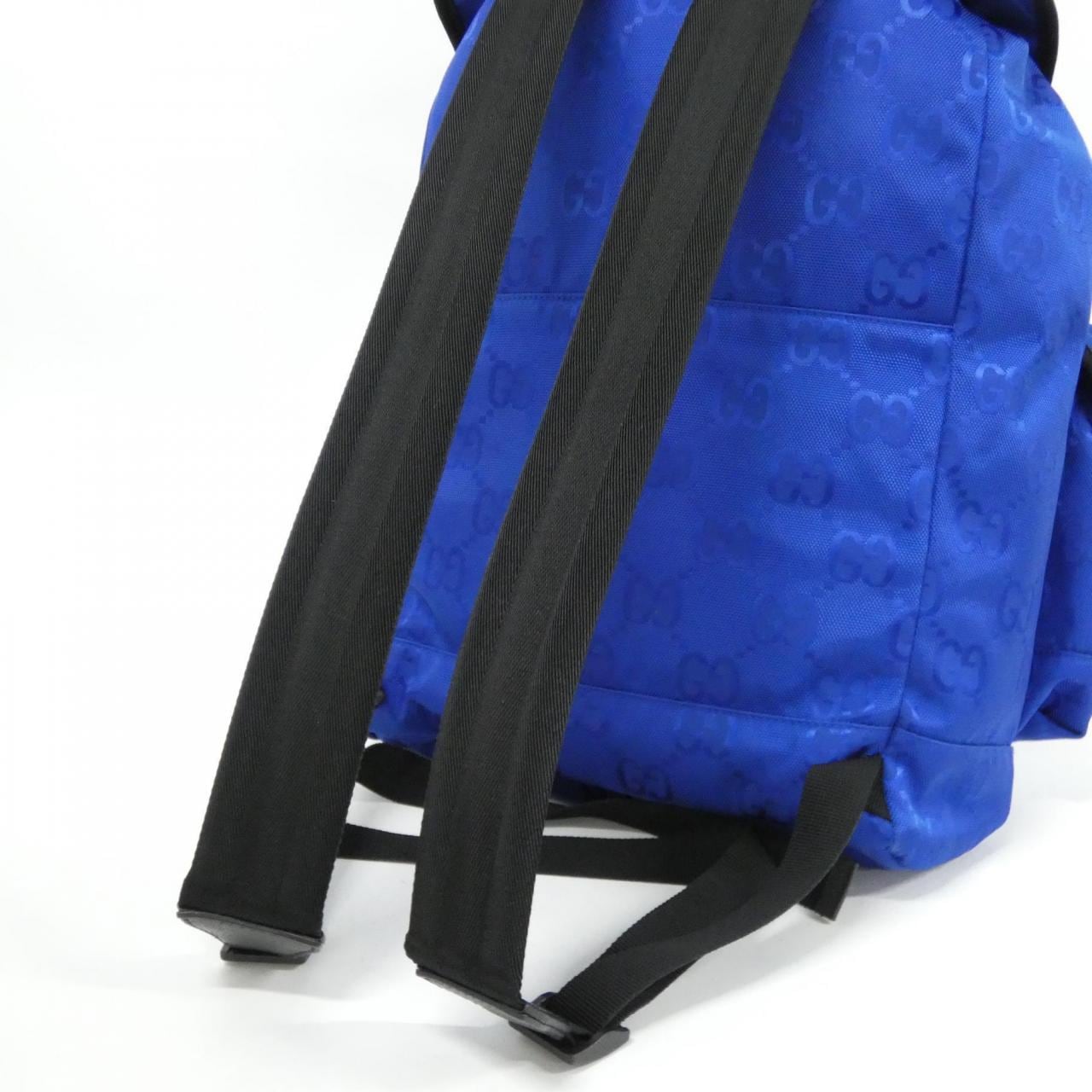 GUCCI 626160 H9HFN Backpack Nylon 黑色 尼龍 中古品A - 縮圖 6