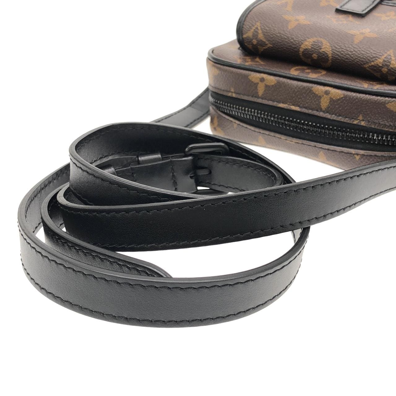 LOUIS VUITTON Christopher M69404 Shoulder Bag Monogram 黑色 Monogram 中古品A - 縮圖 5