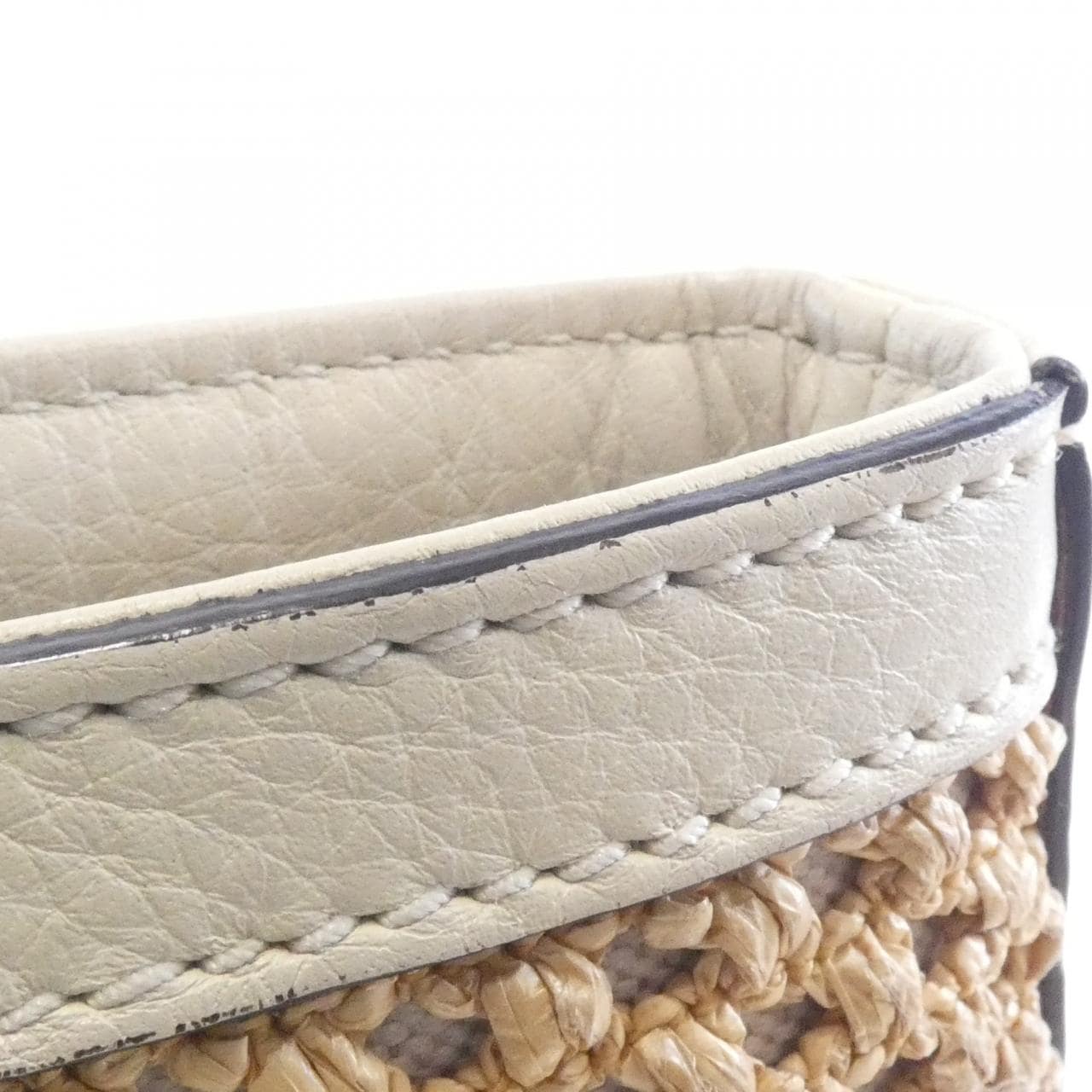 GUCCI 338965 Handbag Leather White Leather - Thumbnail 5