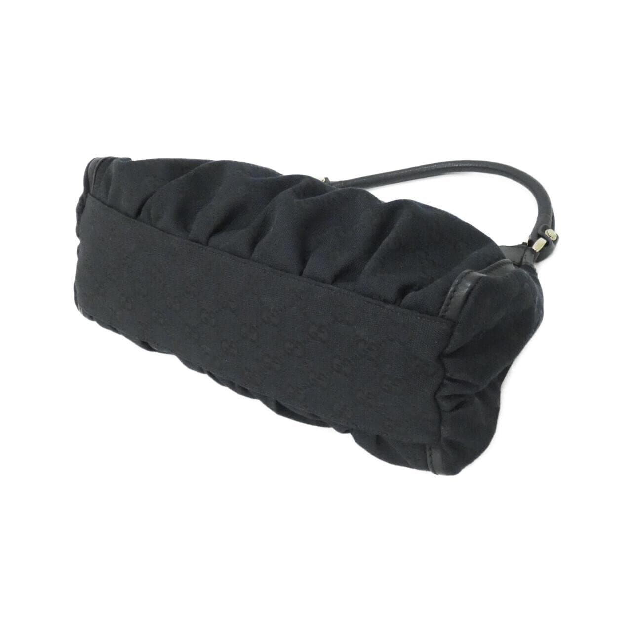 GUCCI 190525 Shoulder Canvas 黑色 帆布 中古品A - 縮圖 3