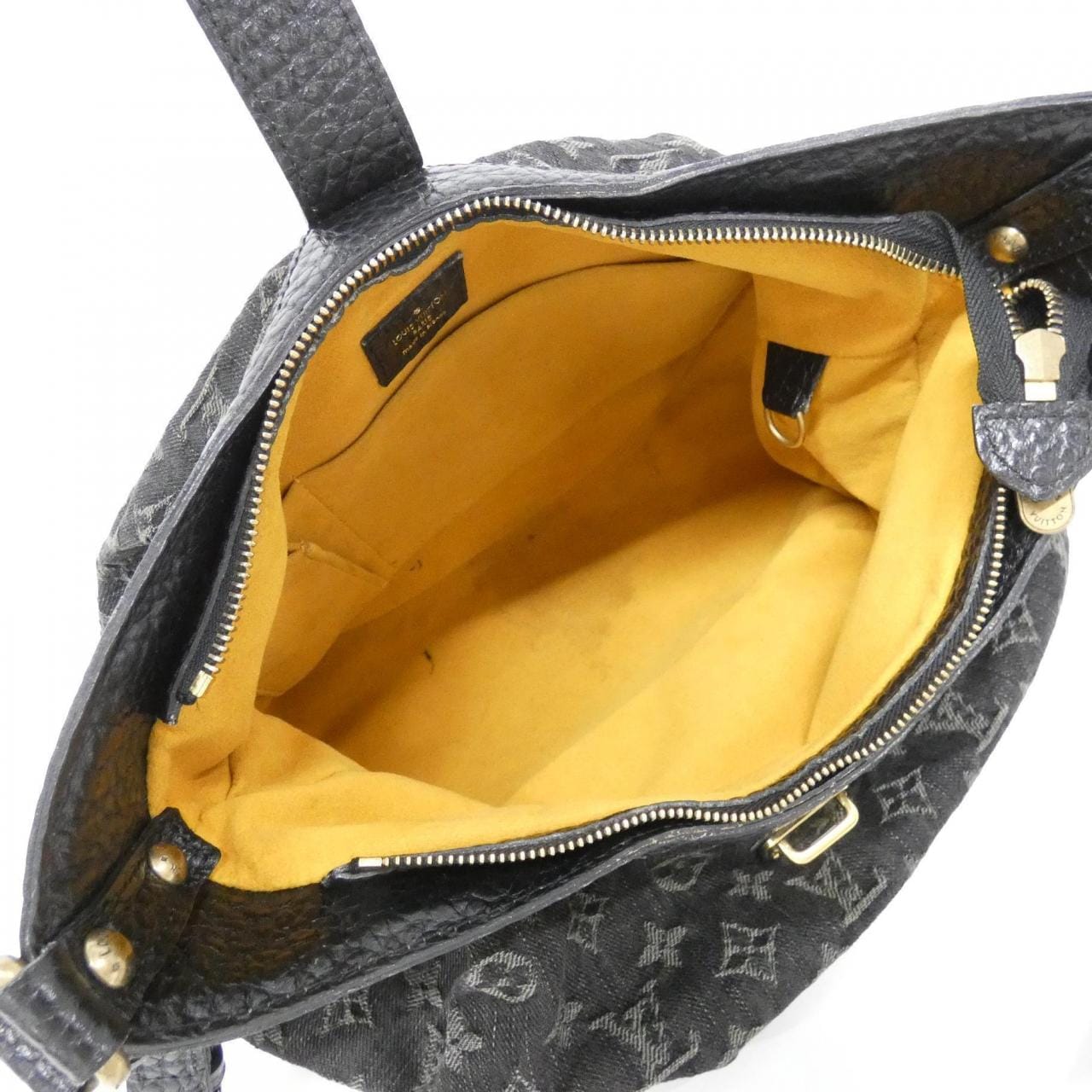 LOUIS VUITTON M95608 Shoulder Bag Monogram 黑色 Monogram 中古品A - 縮圖 9