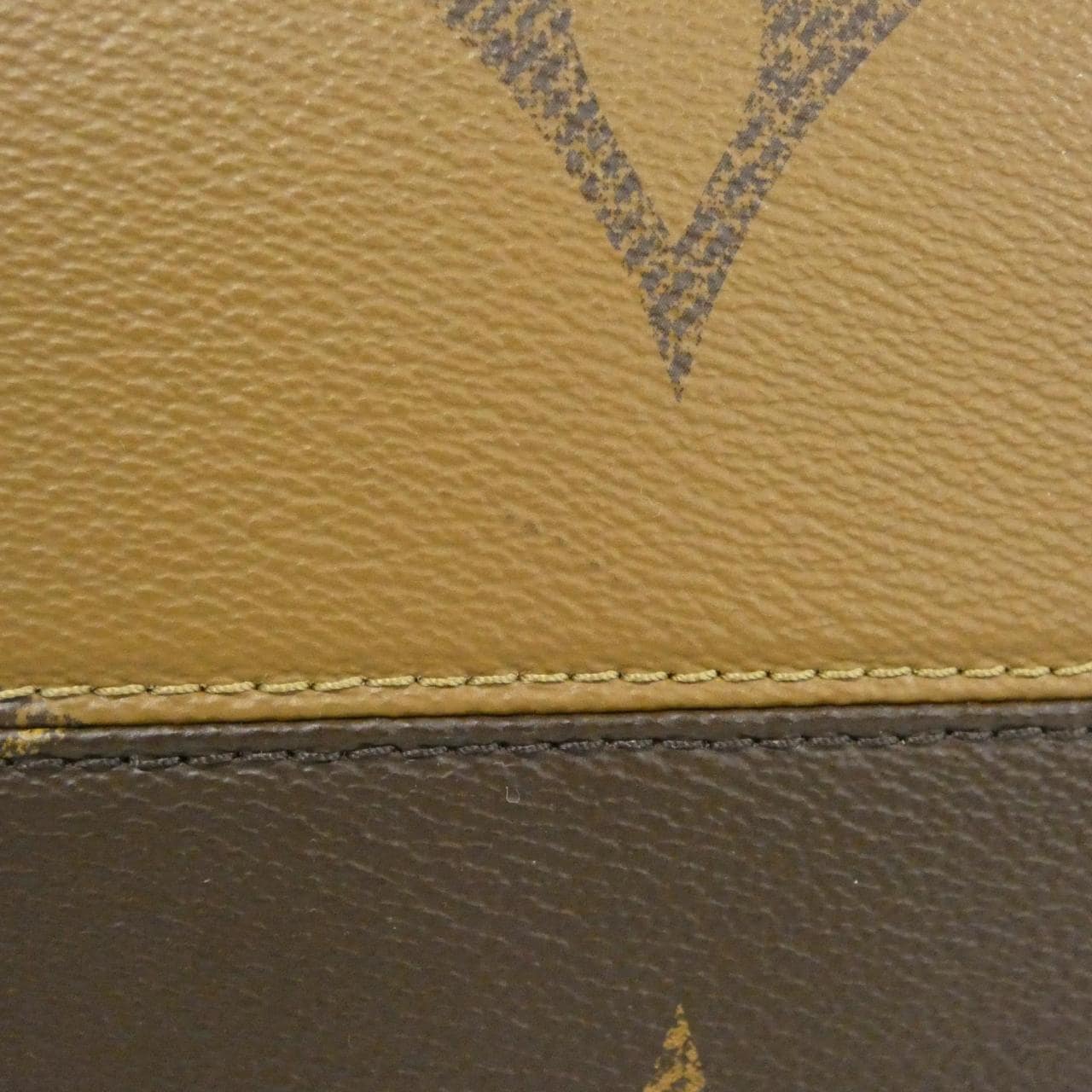 LOUIS VUITTON OnTheGo M45321 Bag Monogram 黑色 Monogram 中古品A - 縮圖 3