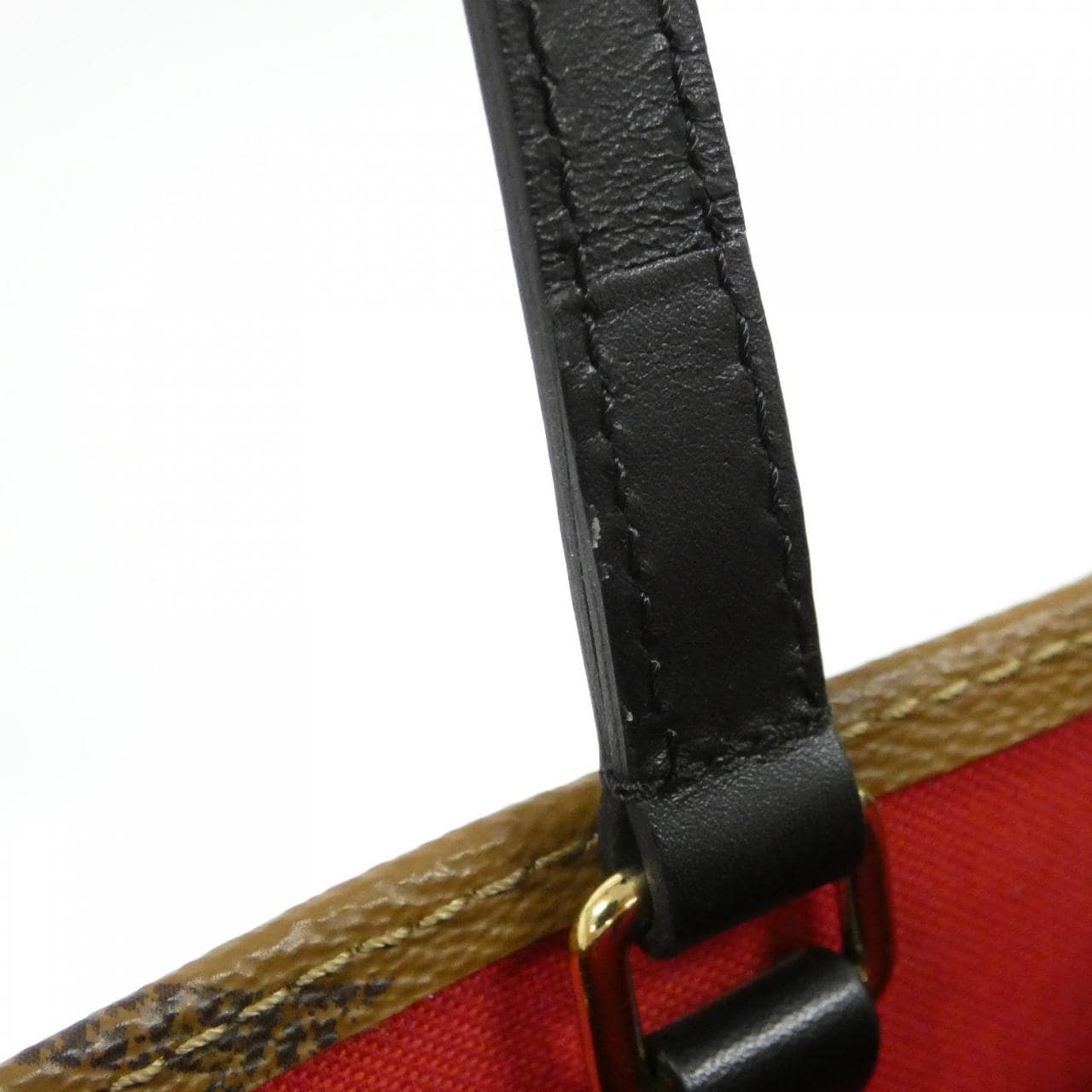 LOUIS VUITTON OnTheGo M45321 Bag Monogram 黑色 Monogram 中古品A - 縮圖 4