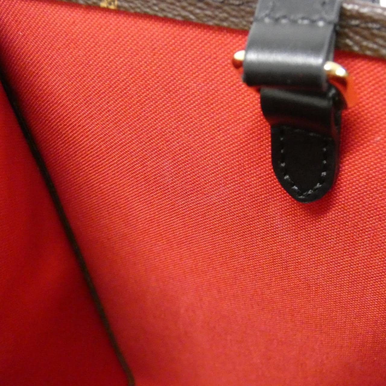 LOUIS VUITTON OnTheGo M45321 Bag Monogram 黑色 Monogram 中古品A - 縮圖 7