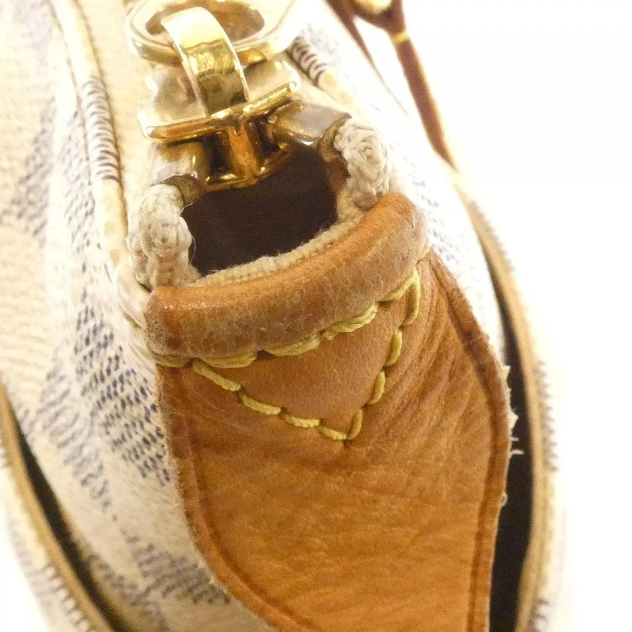 LOUIS VUITTON Totally N51261 Handbag Damier 黑色 Damier 中古品B - 縮圖 5