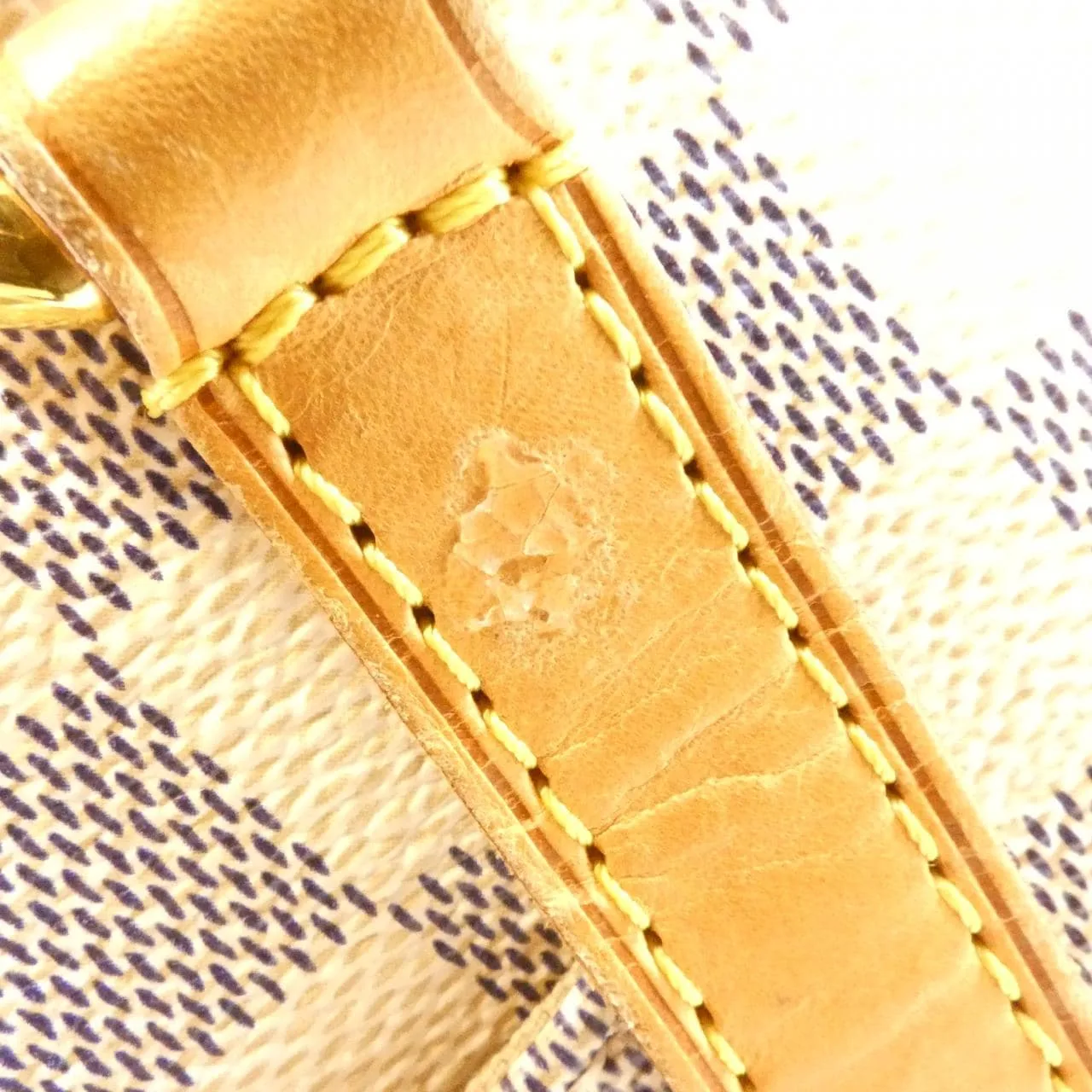 LOUIS VUITTON Totally N51261 Handbag Damier 黑色 Damier 中古品B - 縮圖 7