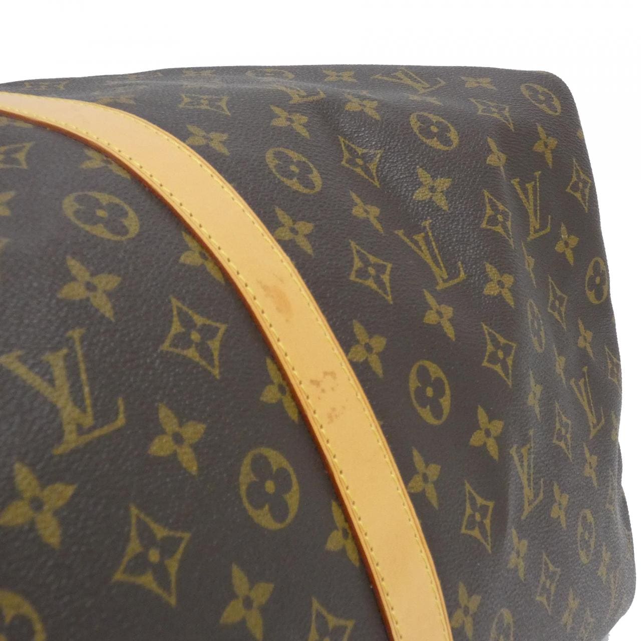 LOUIS VUITTON Keepall M41422 Boston Bag Monogram 黑色 Monogram 中古品A - 縮圖 3