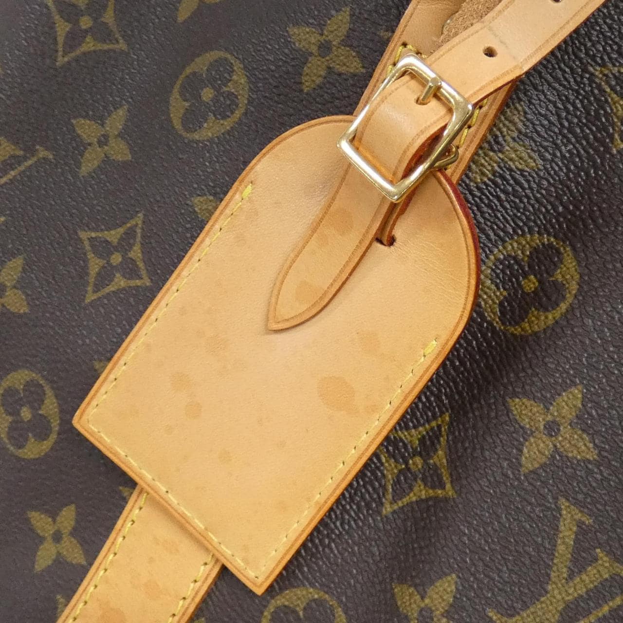 LOUIS VUITTON Keepall M41422 Boston Bag Monogram 黑色 Monogram 中古品A - 縮圖 7
