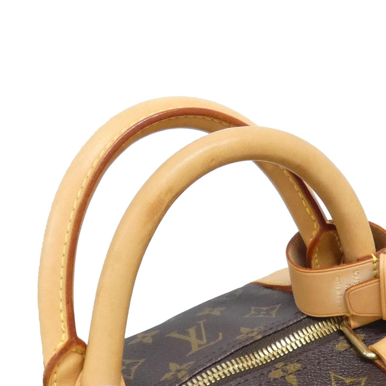 LOUIS VUITTON Keepall M41422 Boston Bag Monogram 黑色 Monogram 中古品A - 縮圖 9