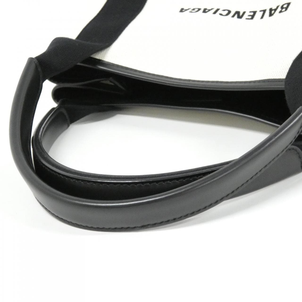 BALENCIAGA 339933 AQ38N Bag Canvas Navy Canvas Rank A - Thumbnail 9