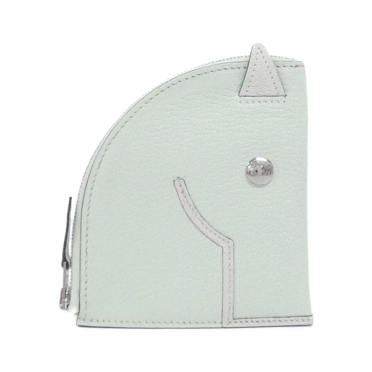 HERMES 079230CK Coin Case Black