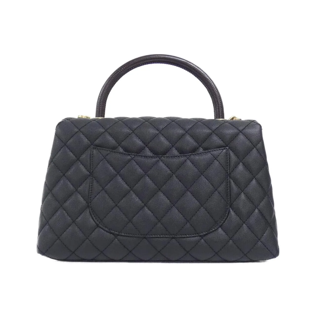 CHANEL Matelasse 92991 Handbag Grained Calfskin Black Grained Calfskin - Thumbnail 2