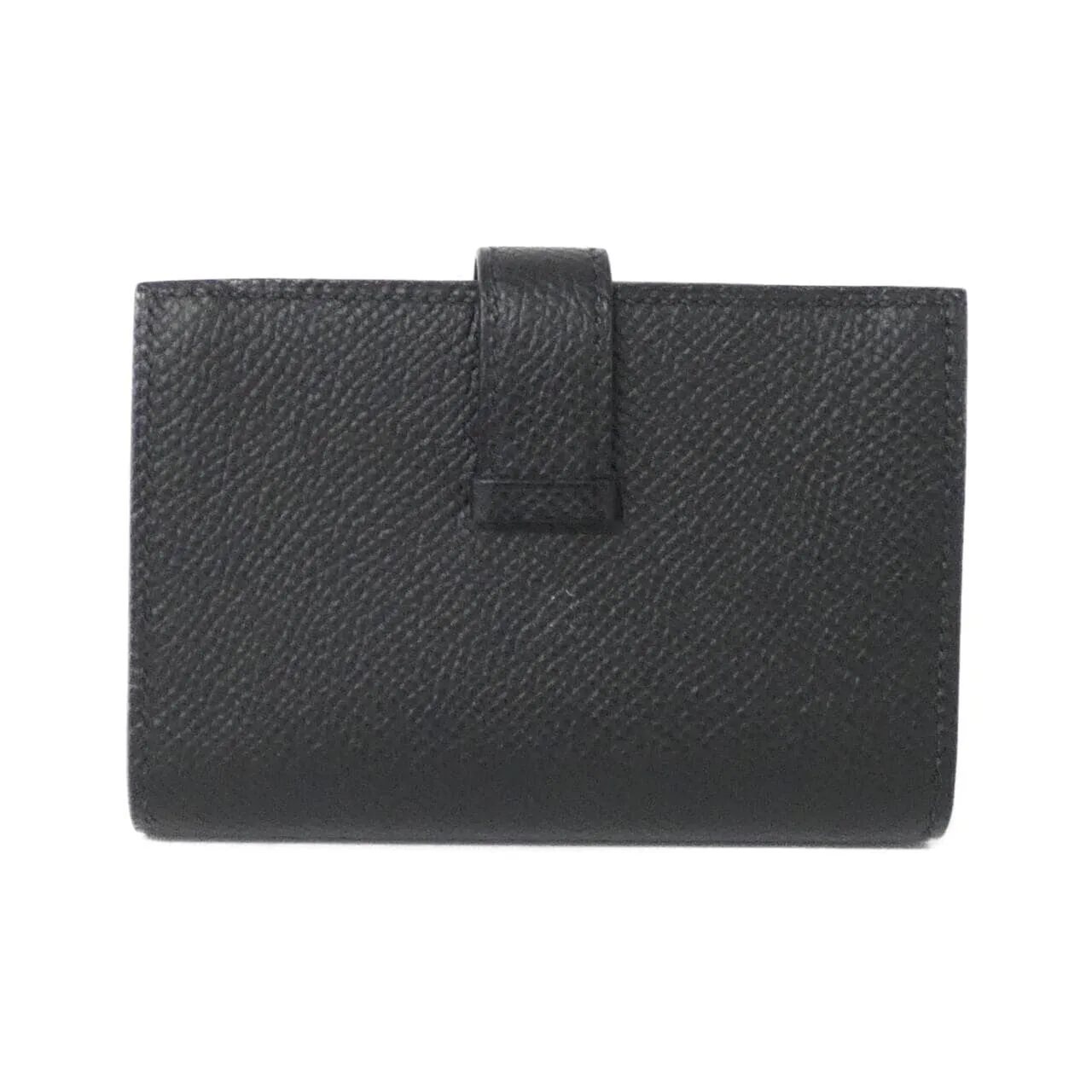 HERMES 082975CY Card Case Epsom 黑色 Epsom 皮 中古品A - 縮圖 2