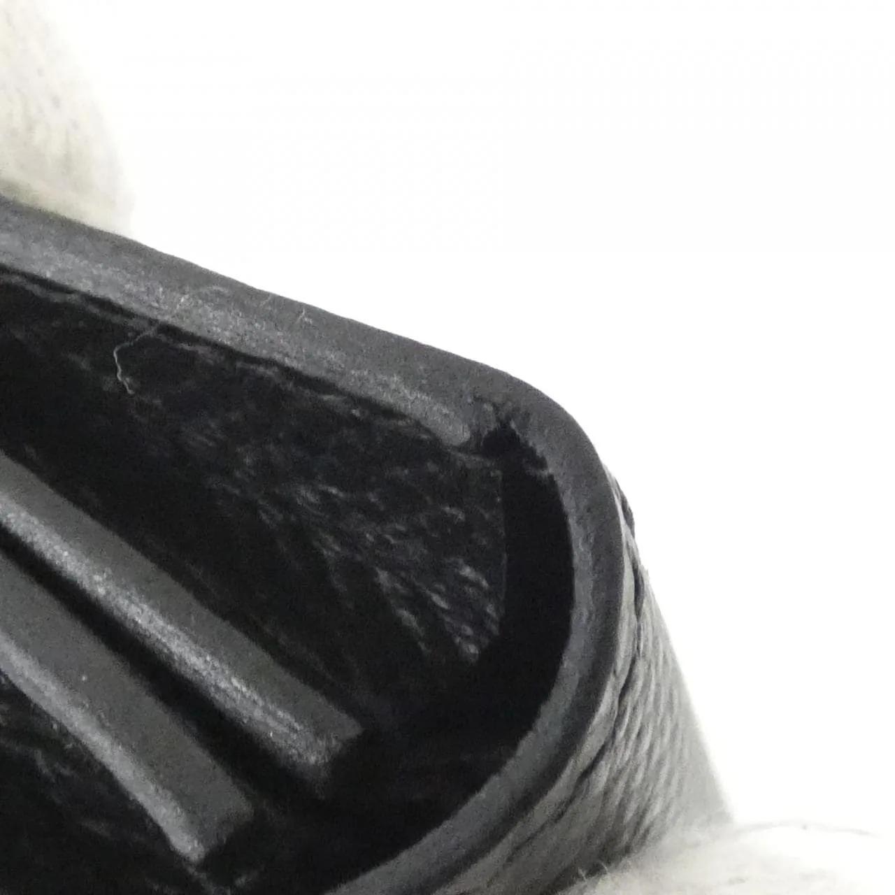 HERMES 082975CY Card Case Epsom 黑色 Epsom 皮 中古品A - 縮圖 3