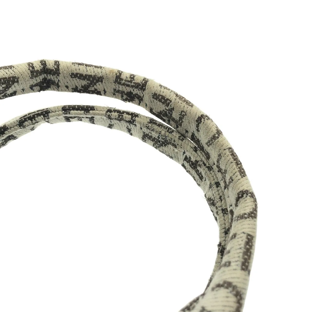 CELINE Cabas 199162FEF Handbag Canvas 黑色 帆布 中古品B - 縮圖 5