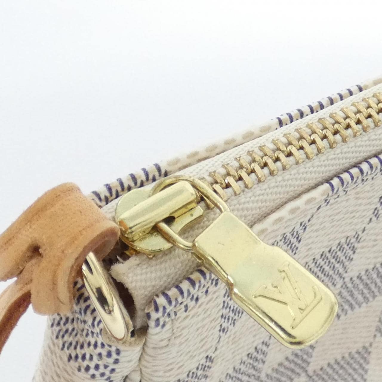LOUIS VUITTON Pochette N51986 Pochette Damier 黑色 Damier 中古品A - 縮圖 3