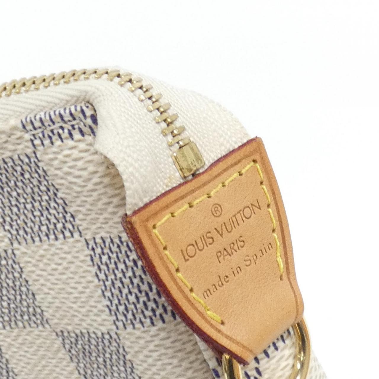 LOUIS VUITTON Pochette N51986 Pochette Damier 黑色 Damier 中古品A - 縮圖 4