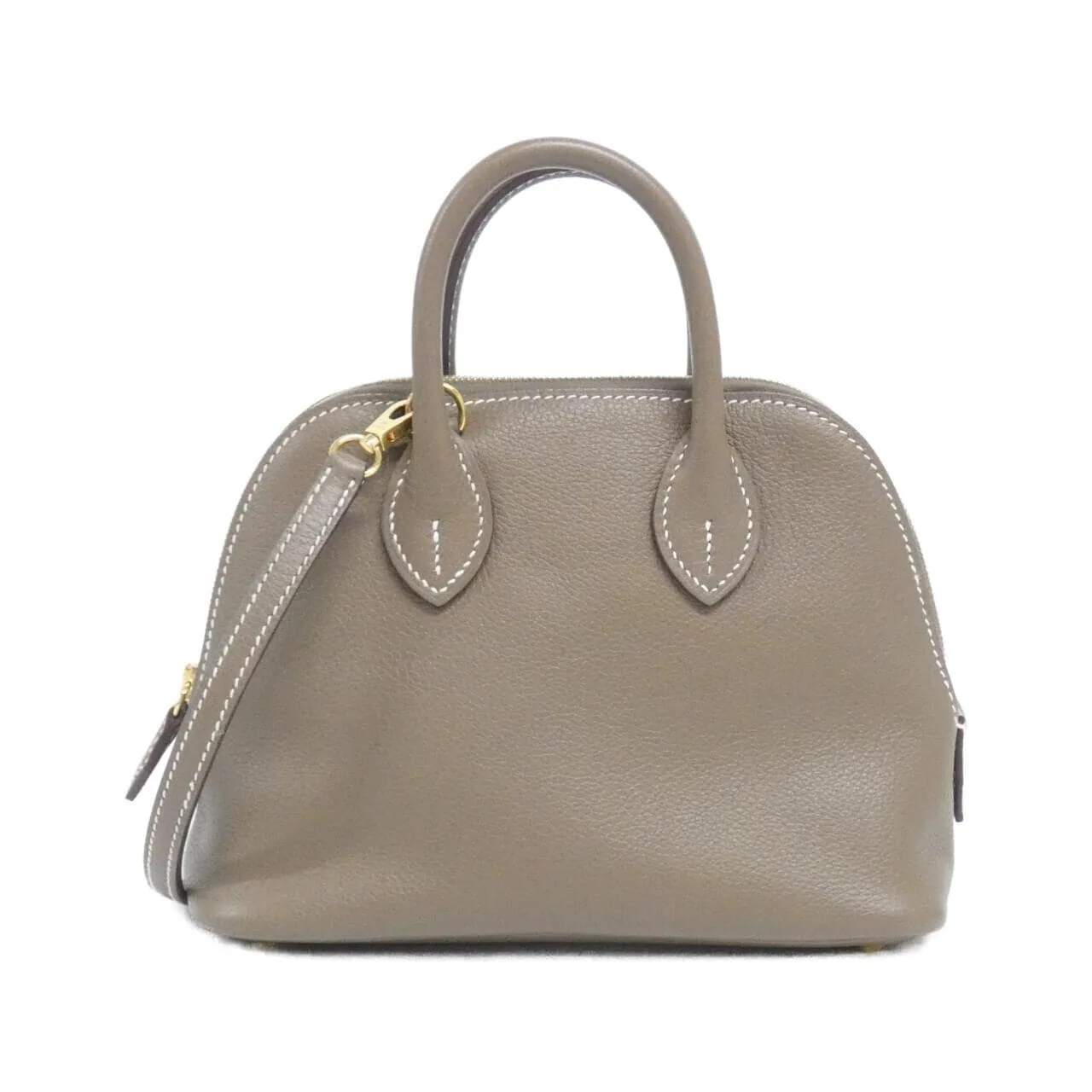 HERMES Bolide 075180CC Handbag Etoupe