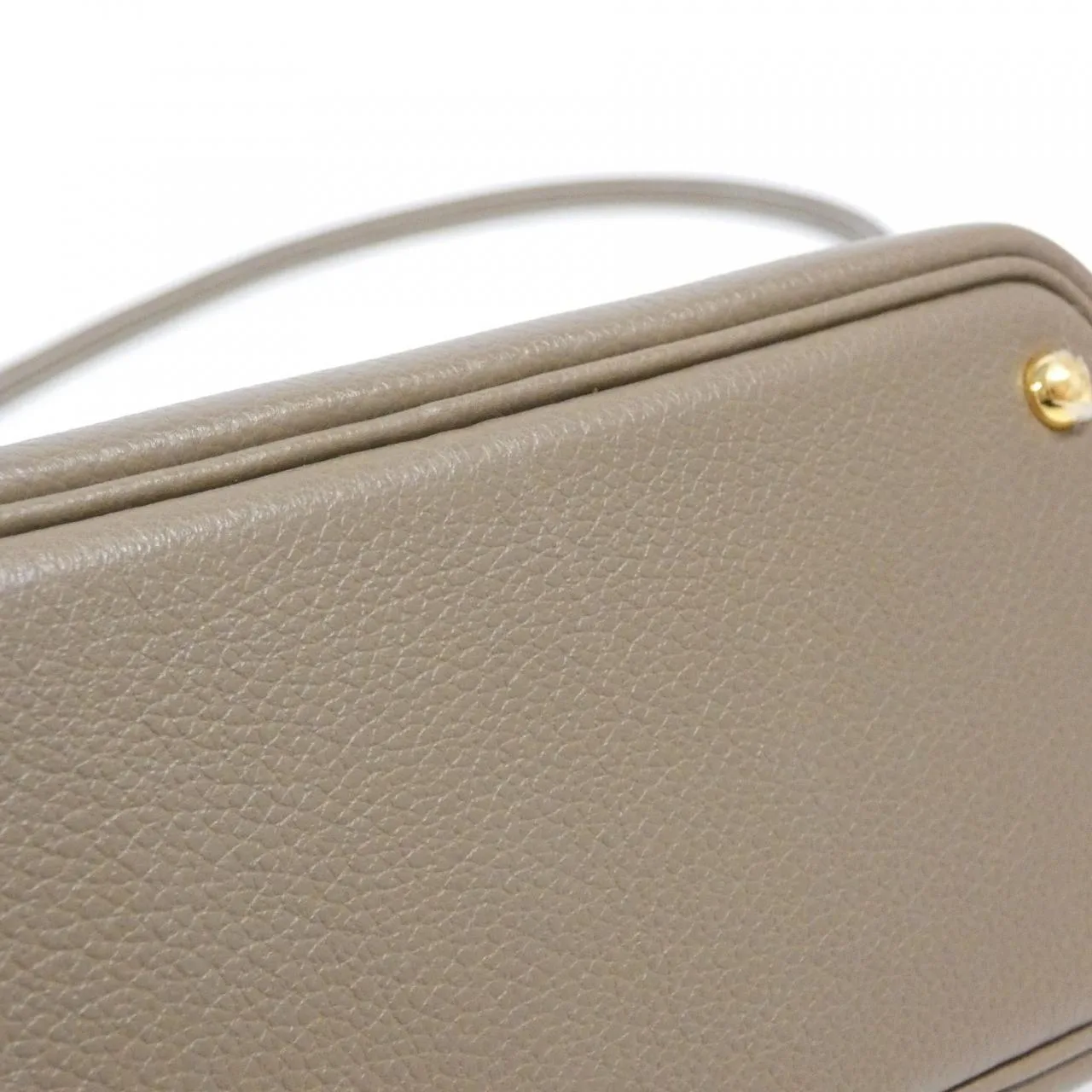 HERMES Bolide 075180CC Handbag Etoupe 中古品A - 縮圖 2