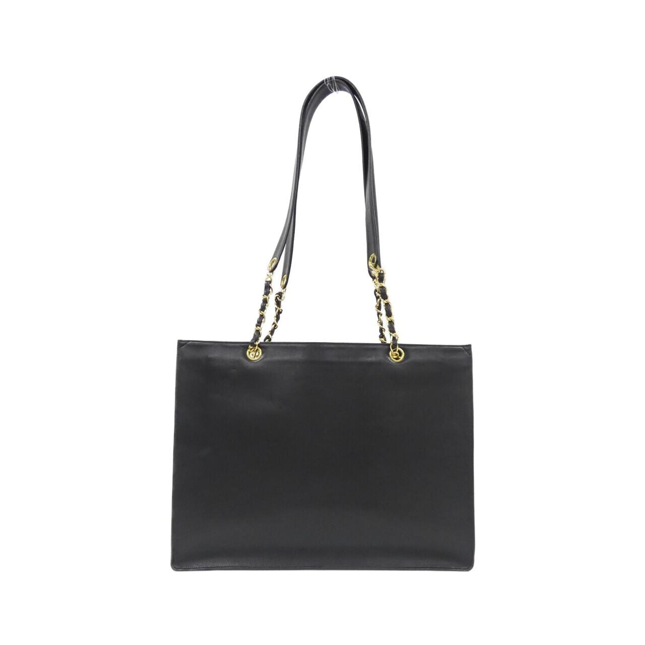 CHANEL 07829 Handbag Lambskin Black Lambskin Rank A - Thumbnail 2