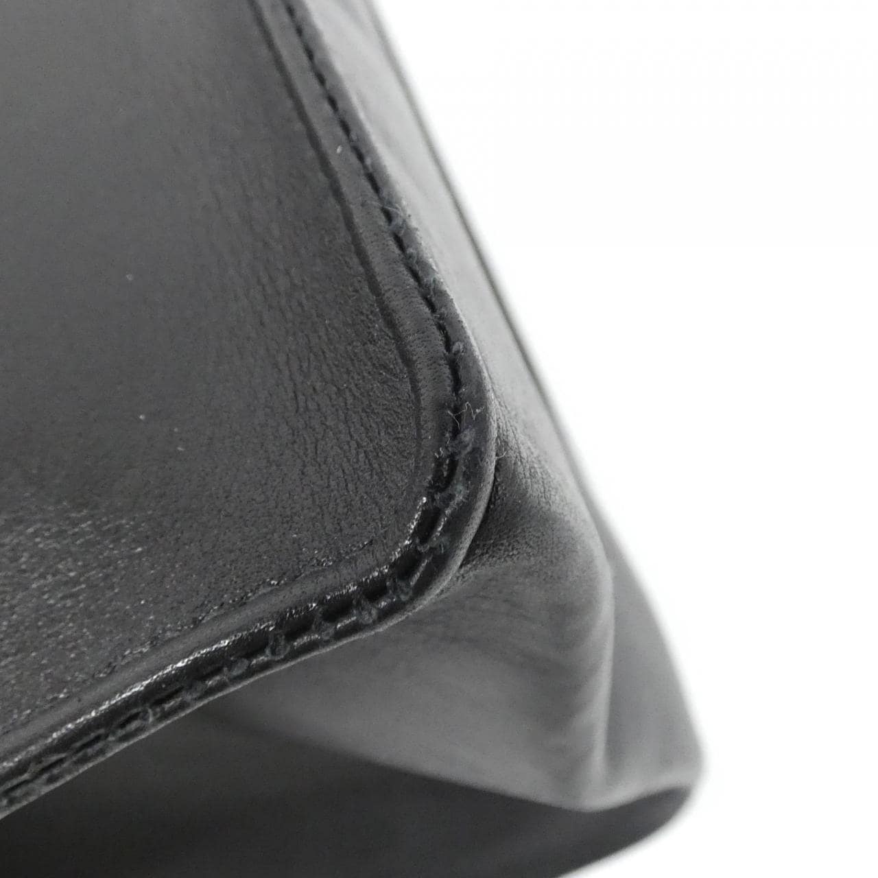 CHANEL 07829 Handbag Lambskin Black Lambskin Rank A - Thumbnail 3