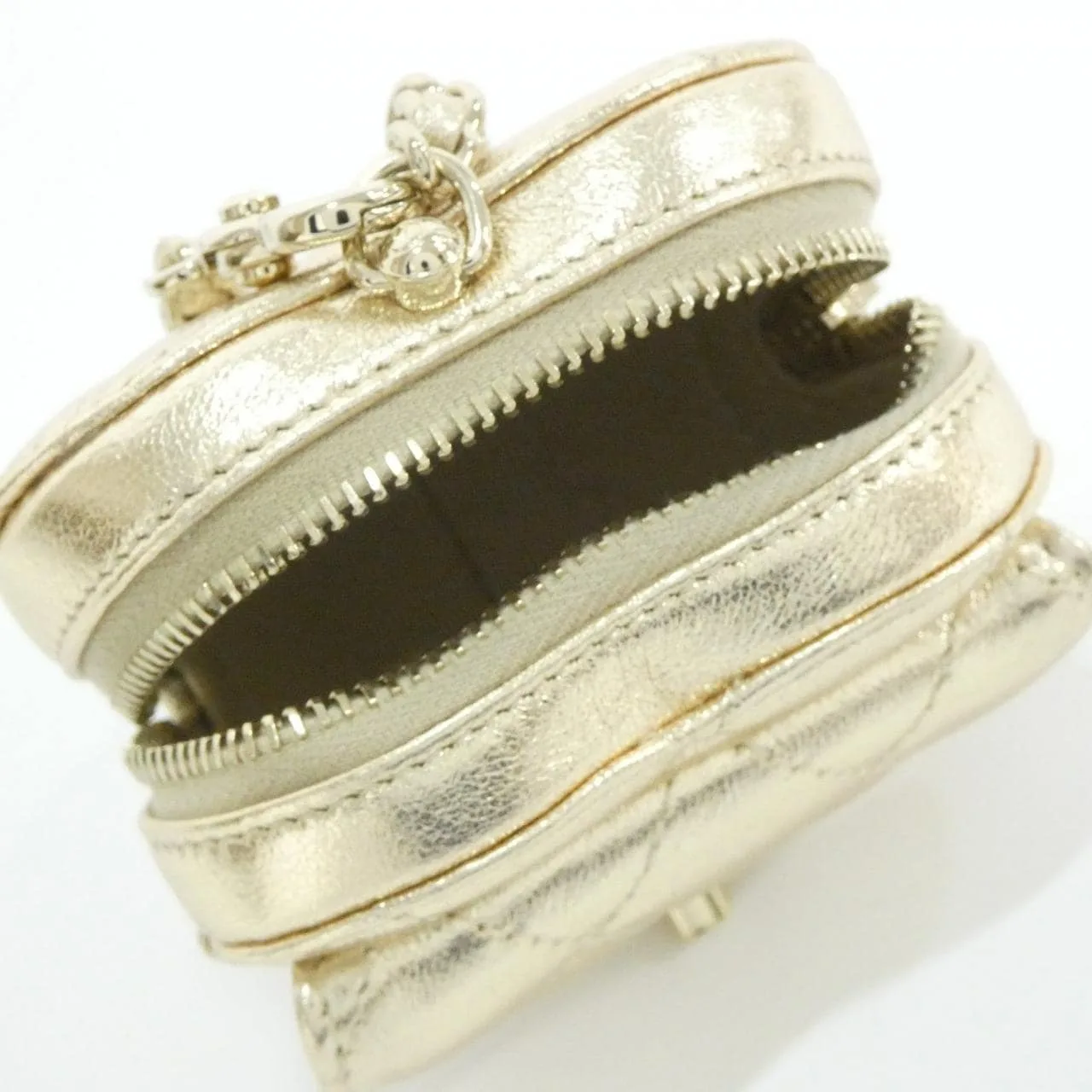 CHANEL AP4838 Wallet Lambskin Gold Lambskin Unused - Thumbnail 4