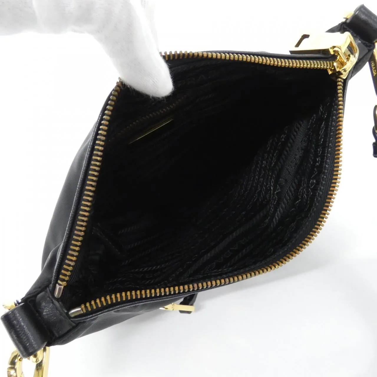 PRADA BT0711 Shoulder Black - Thumbnail 9