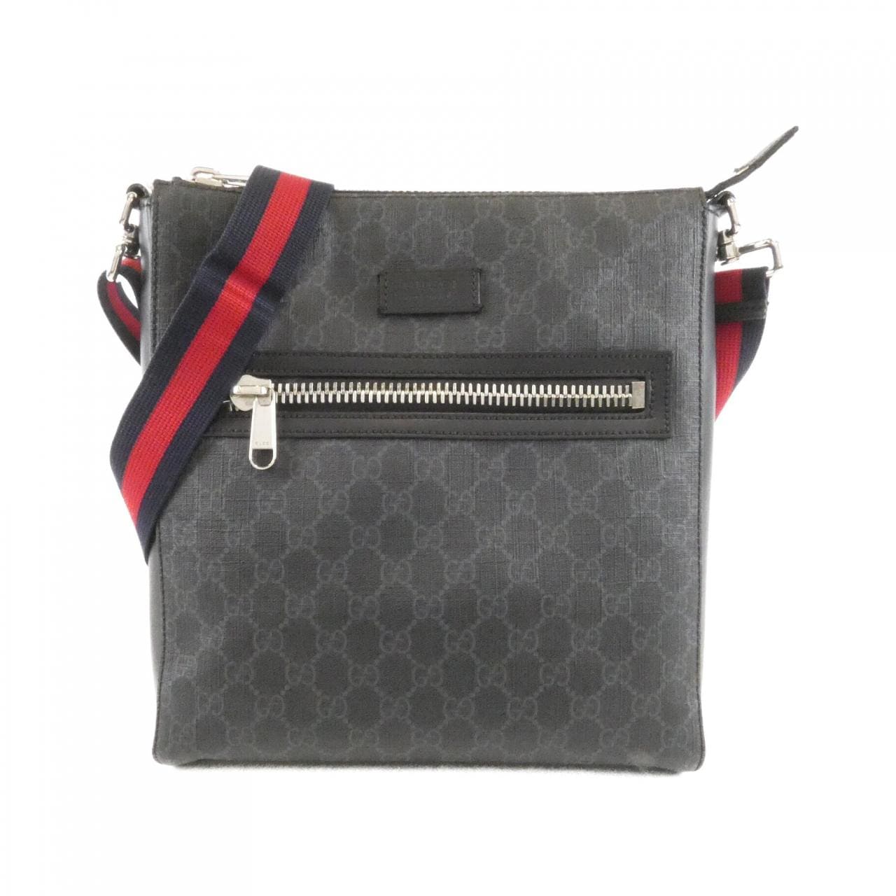 GUCCI 474137 K5RLN Shoulder Canvas Black