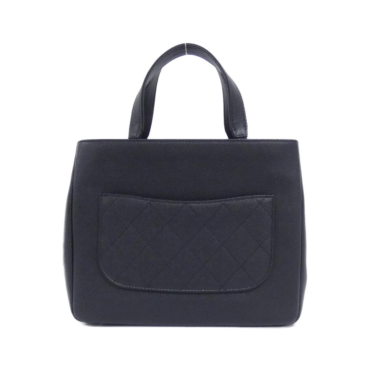 CHANEL Bag Grained Calfskin Black Grained Calfskin - Thumbnail 2