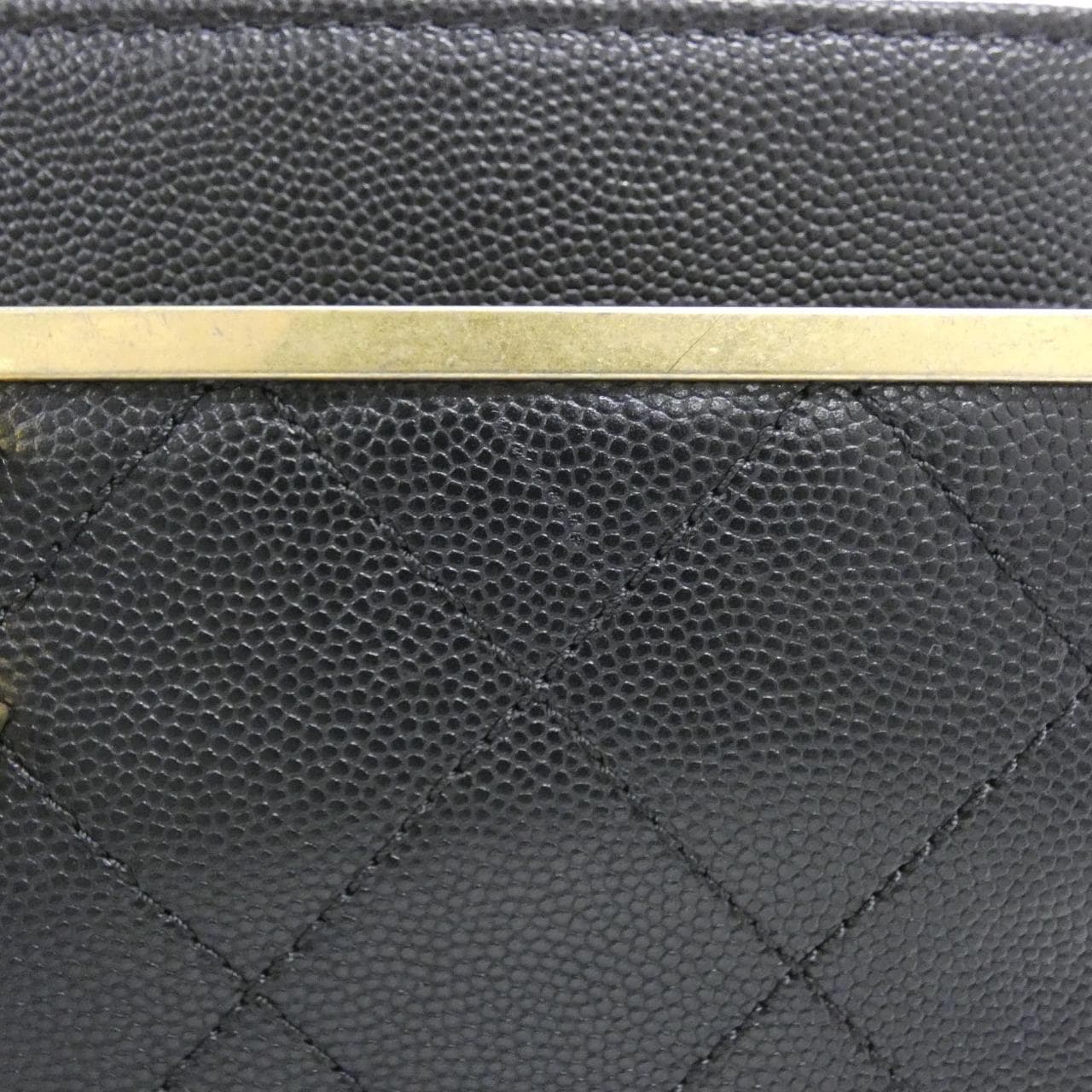 CHANEL Bag Grained Calfskin Black Grained Calfskin - Thumbnail 5