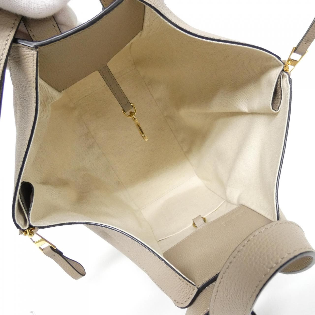 LOEWE Hammock A538S35X18 Shoulder Bag 黑色 中古品A - 縮圖 9