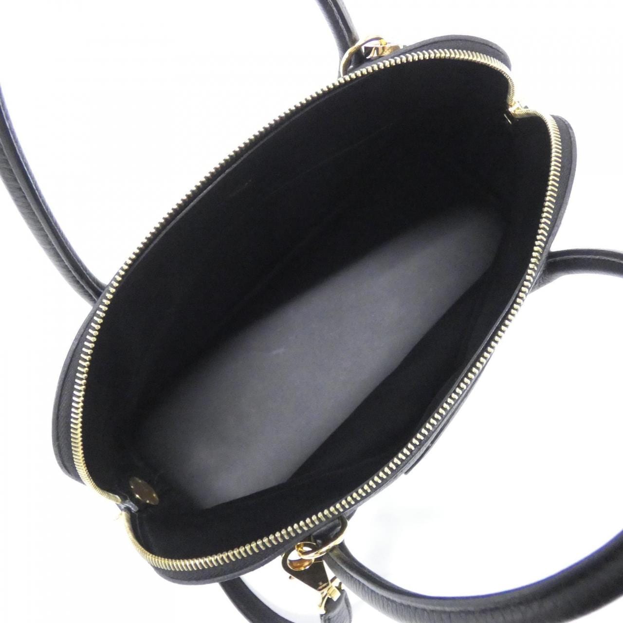 HERMES HERMÈS Bolide 073419CC Bag Clemence Black Clemence Leather - Thumbnail 9