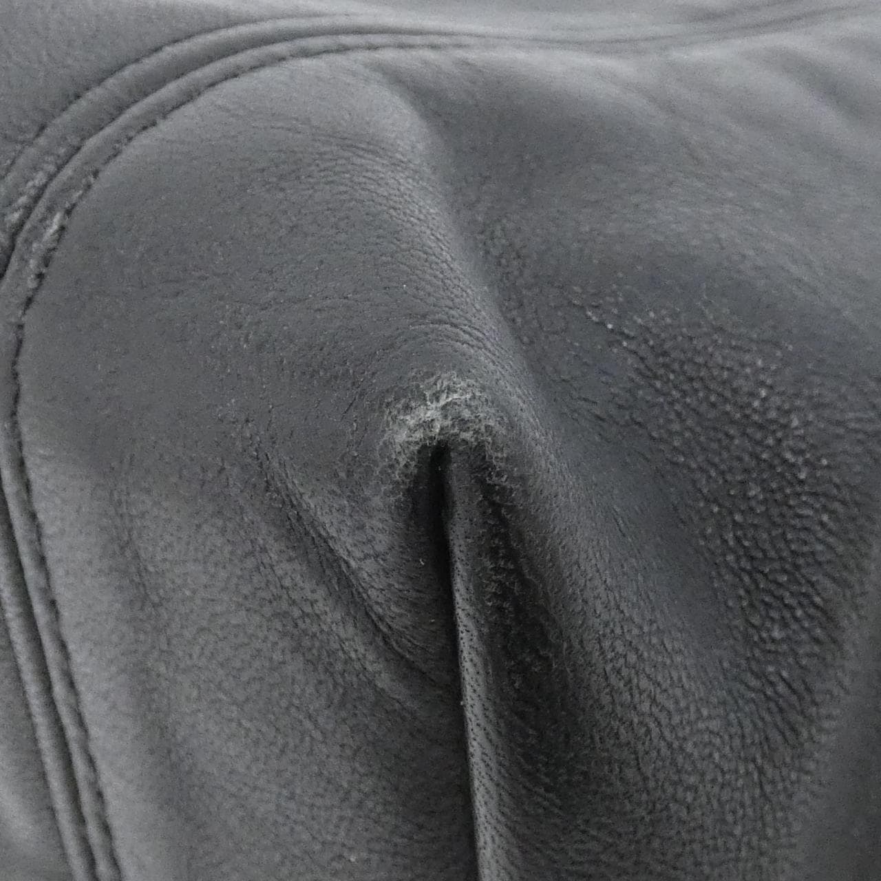 COACH 412 Bag Leather 黑色 皮革 中古品A - 縮圖 2