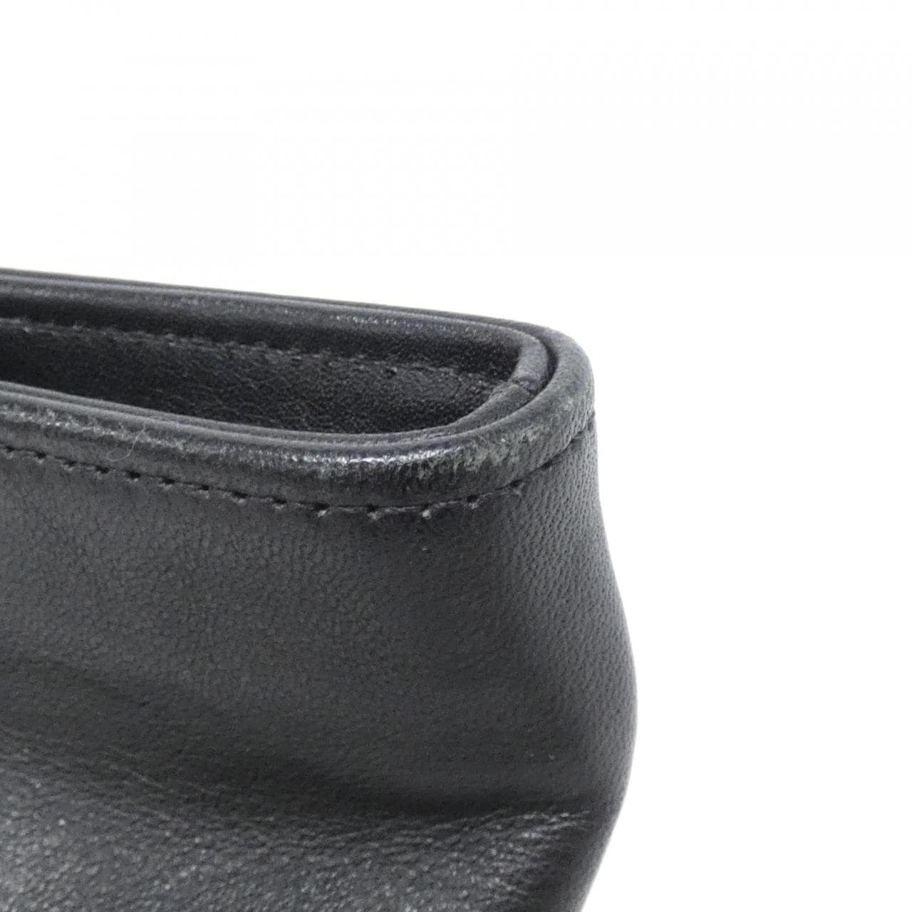 COACH 412 Bag Leather 黑色 皮革 中古品A - 縮圖 4