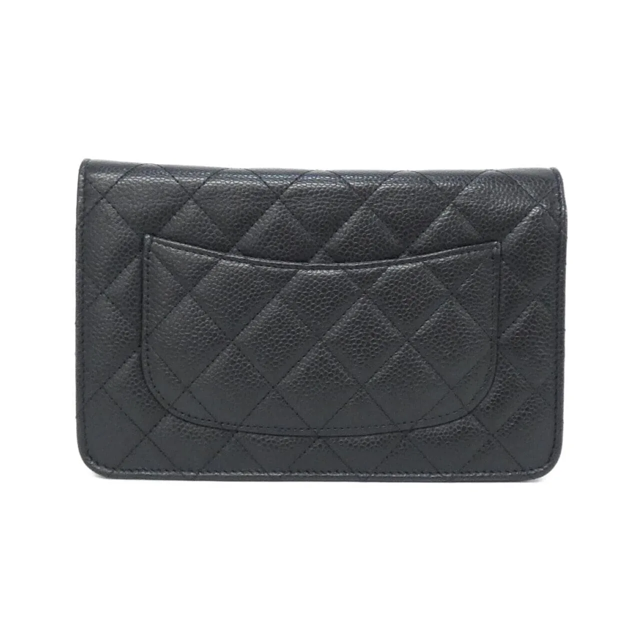 CHANEL Timeless Classic AP0250 Wallet Grained Calfskin Black Grained Calfskin Rank A - Thumbnail 2