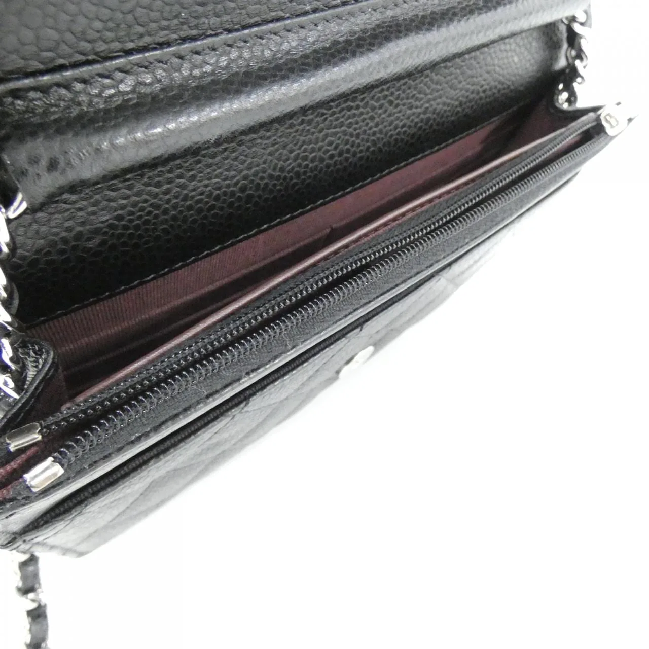 CHANEL Timeless Classic AP0250 Wallet Grained Calfskin Black Grained Calfskin Rank A - Thumbnail 9
